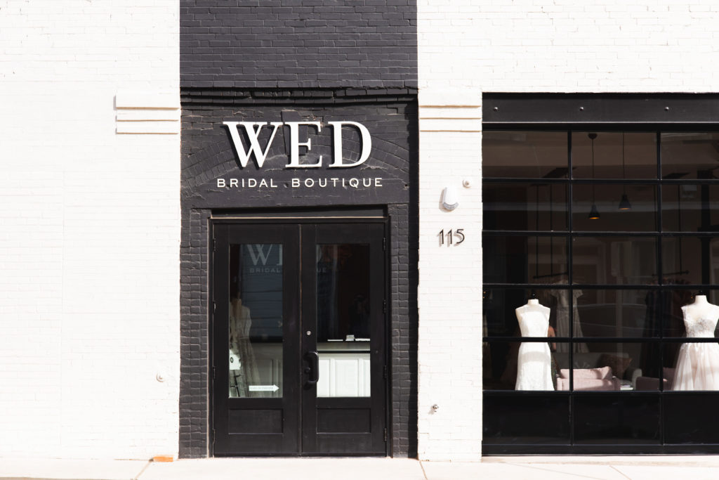 wed_bridal_boutique_store front